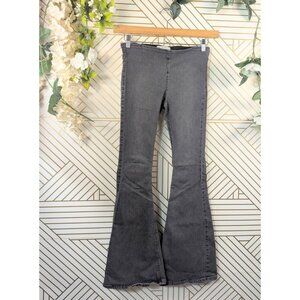 Free People Gray Flare Pants
